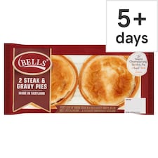 Bells 2 Steak & Gravy Pies 400g