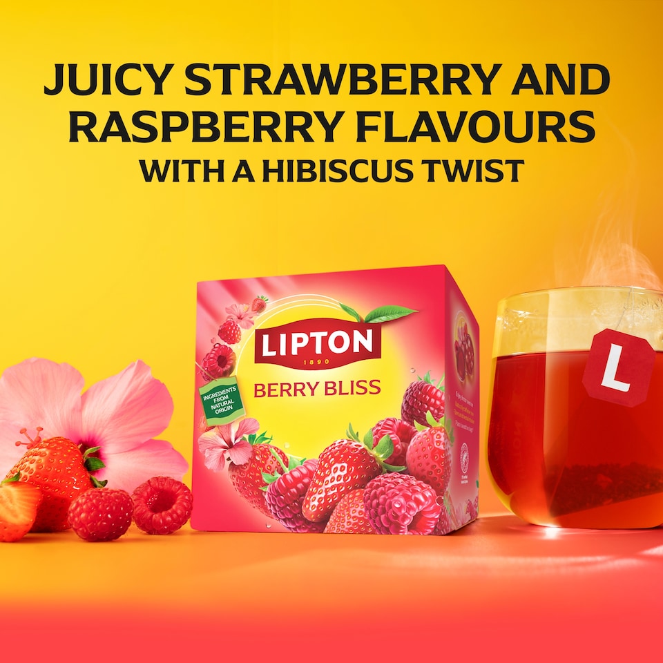 image 1 of Lipton Berry Bliss 20 Tea Bags 42g