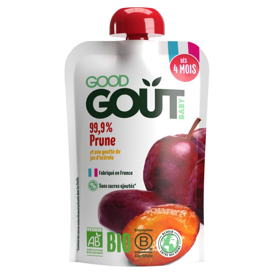 Good Gout Organic Plum 120 g