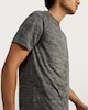 image 1 of F&F Active Camouflage Print Short Sleeved Running T-Shirt in Grey
