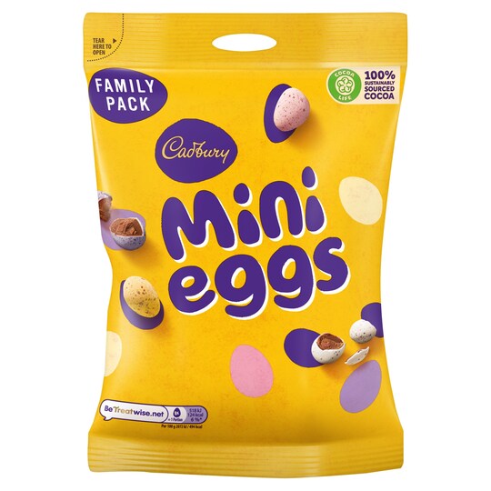 Cadbury Mini Egg Chocolate Egg 296G Tesco Groceries