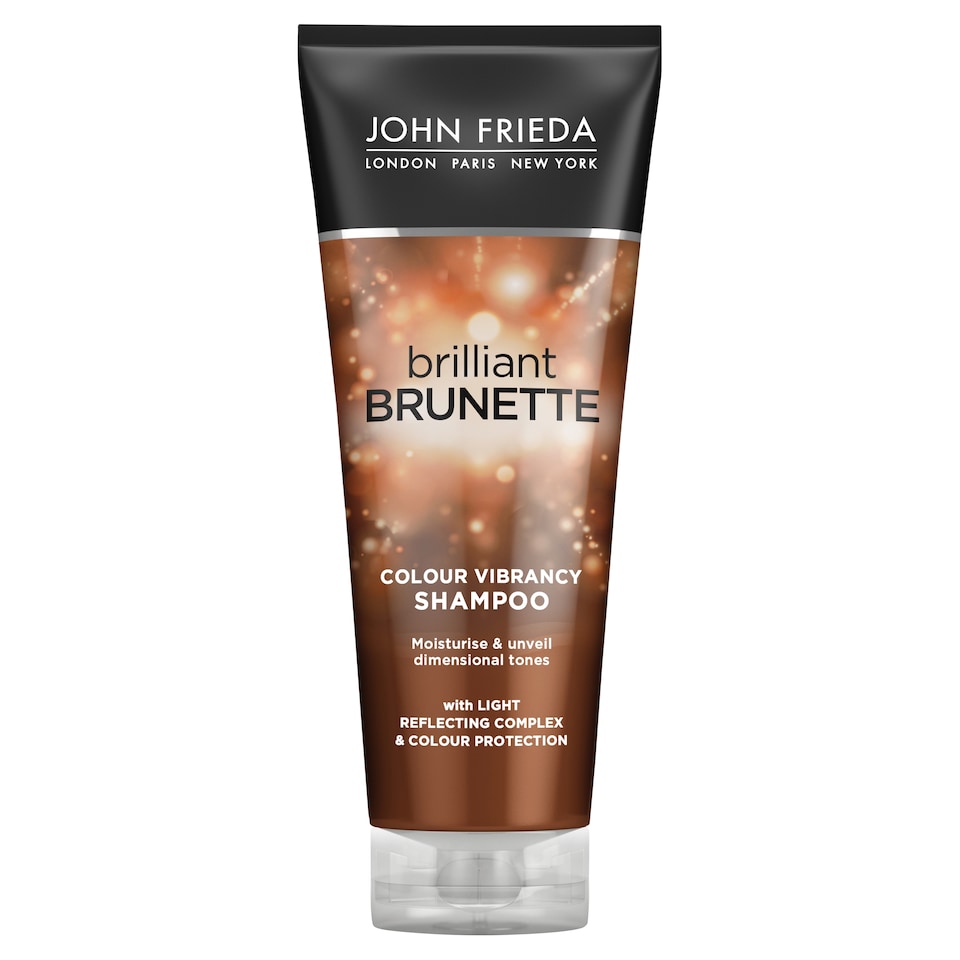 image 1 of John Frieda Brilliant Brunette Colour Protect Shampoo 250Ml
