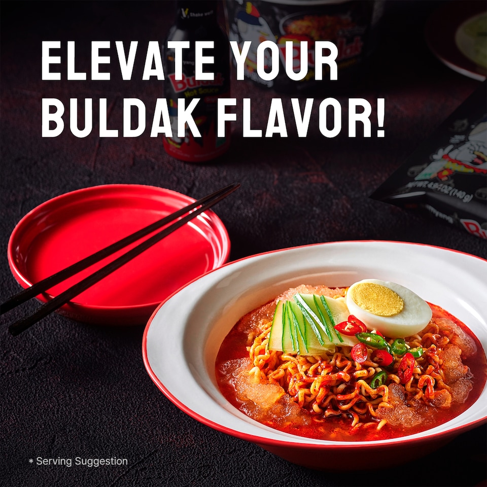 image 1 of Buldak Samyang Hot Chicken Flavour Ramen 5x140g