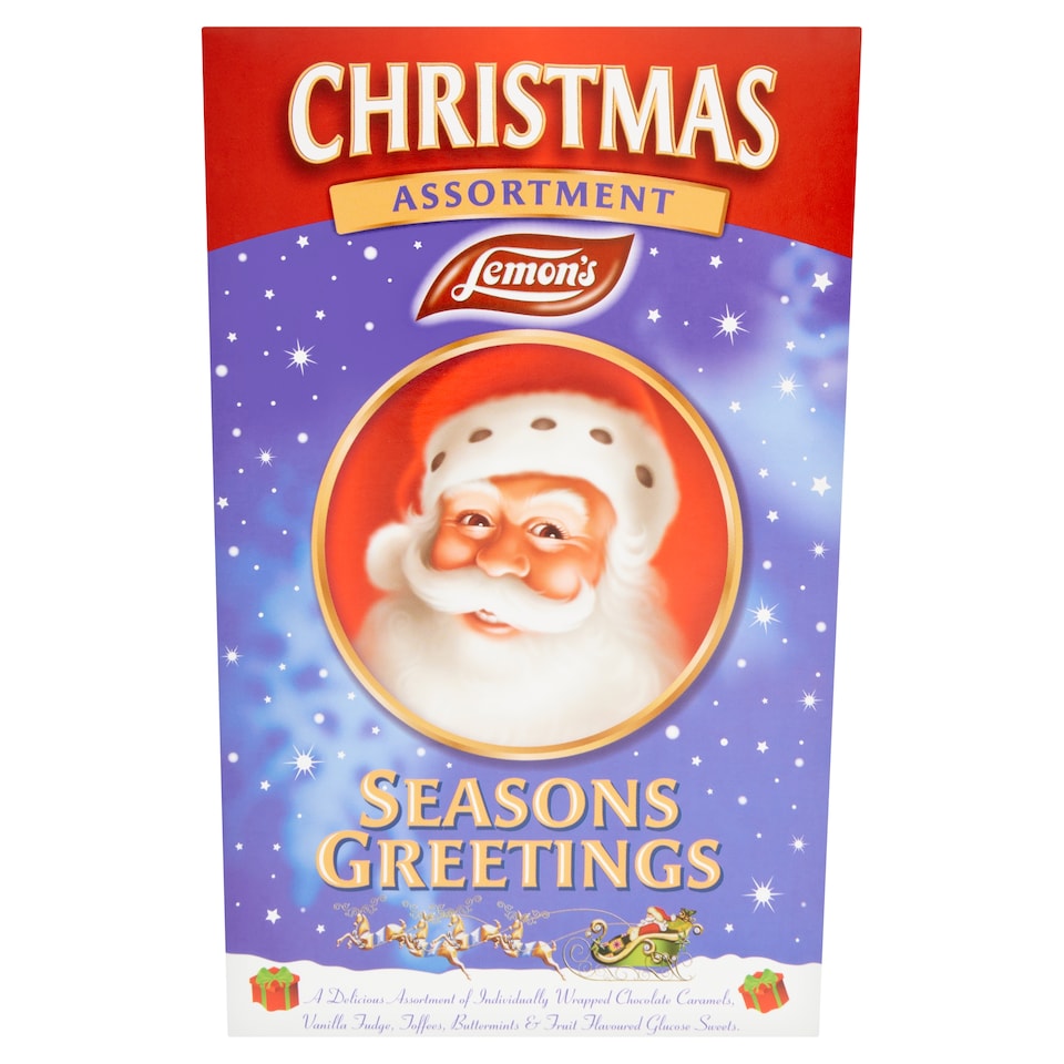 Lemon's Seasons Greetings Christmas Assortment 600G