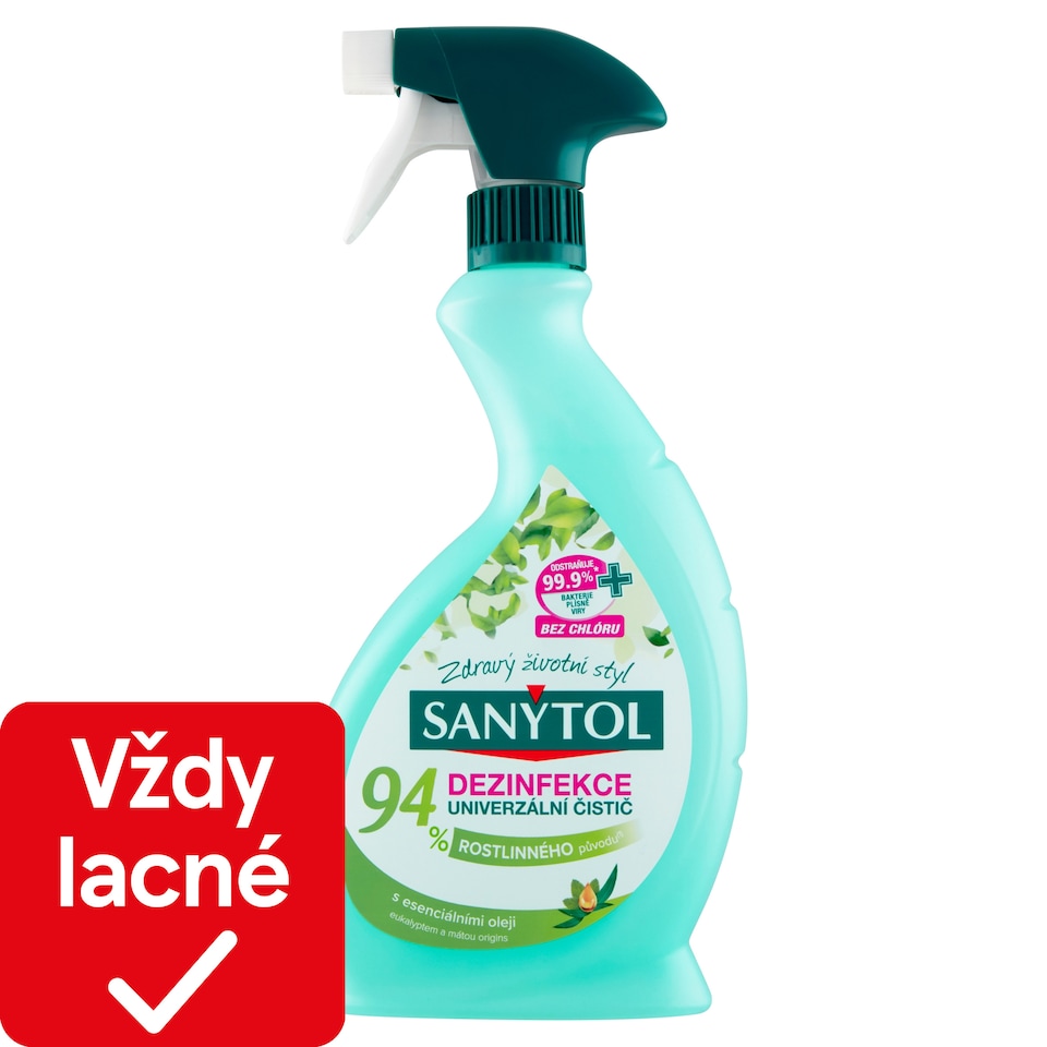 image 1 of Sanytol Disinfection Universal Cleaner Eucalyptus Origins 500 ml