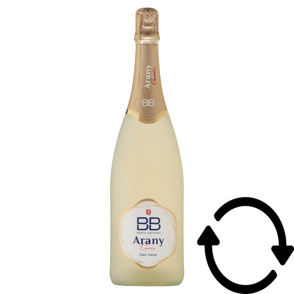 BB Arany Cuvée édes fehér pezsgő 11% 0,75 l
