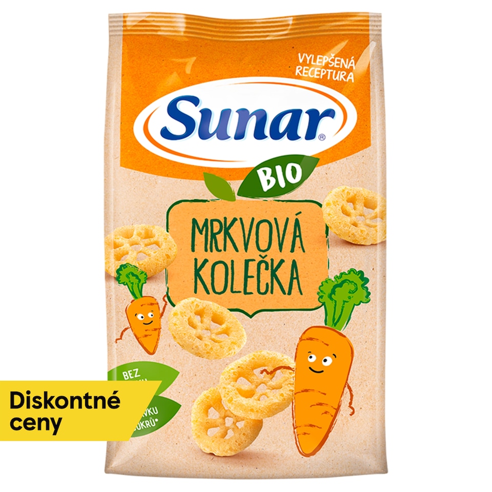 obrázok 1 z Sunar BIO mrkvové kolieska 45 g