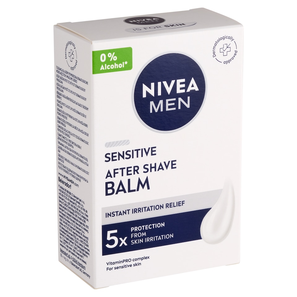 NIVEA MEN Sensitive after shave balzsam 100 ml  1. kép