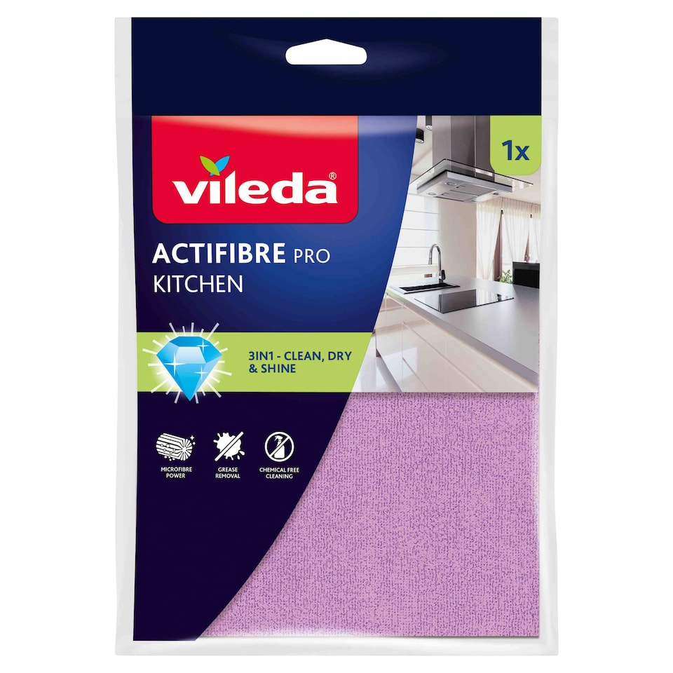 Vileda Actifibre Pro Kitchen Cloth