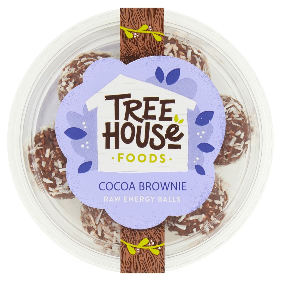 Tree House Foods Cocoa Brownie Raw Balls 140G