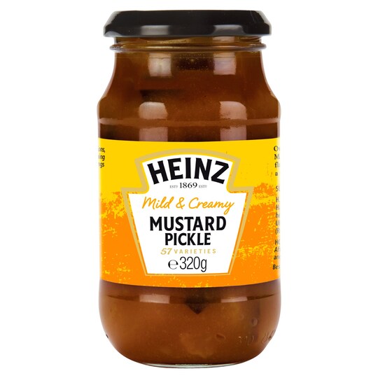 Heinz Mild Mustard Pickle 320G Tesco Groceries