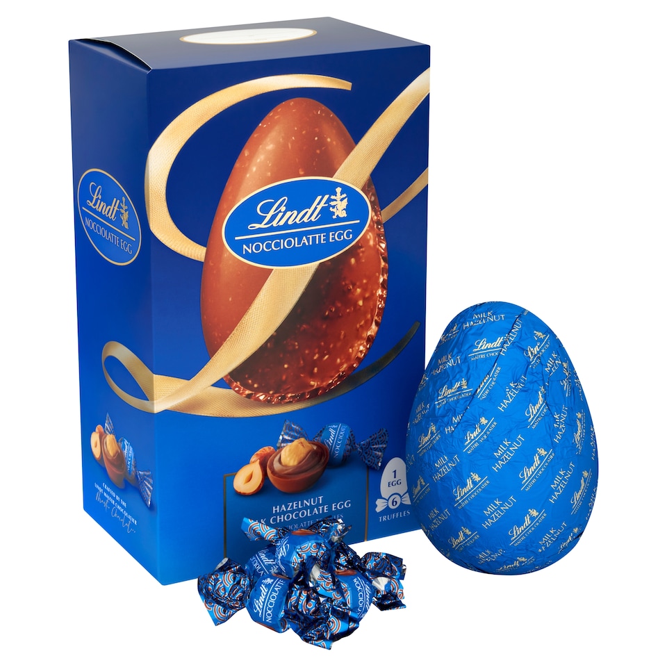 image 1 of Lindt Chocolate Egg Hazelnut 245g 