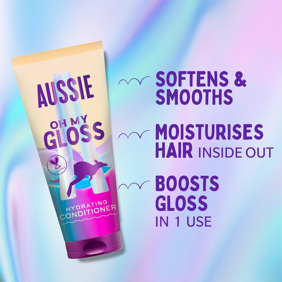 image 1 of Aussie Oh My Gloss Hydrating Conditioner 200ml