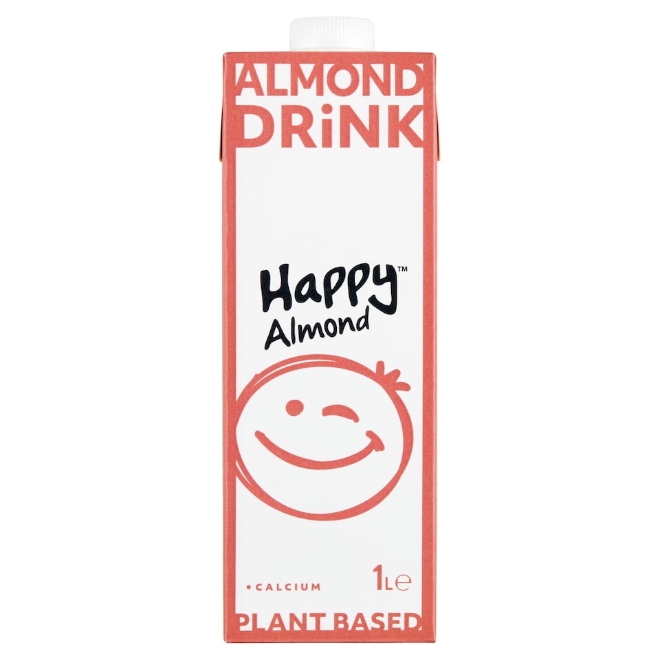 image 1 of Happy Almond UHT Almond Drink with Calcium 1 l
