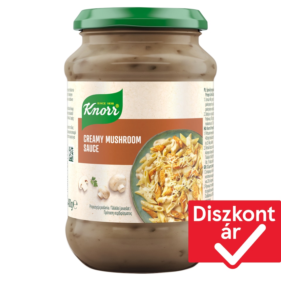 Knorr tejszínes gombás szósz 400 g