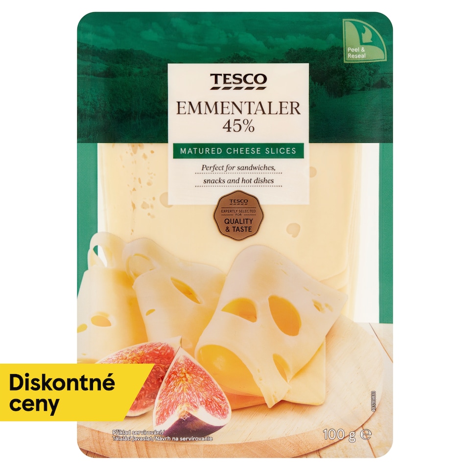 Tesco Ementaler 45% 100 g