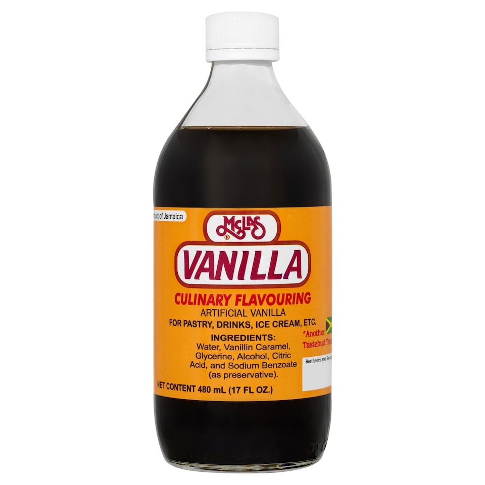 Mclas Vanilla Culinary Flavouring 480Ml