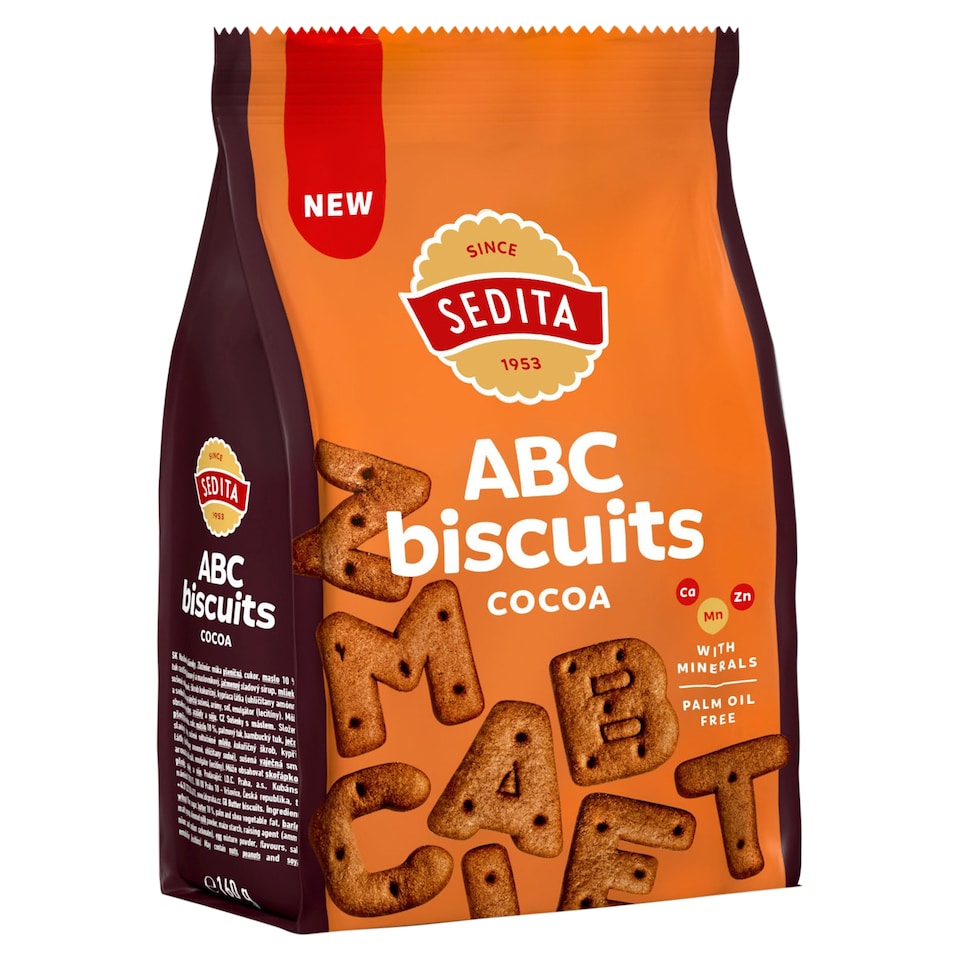 Sedita ABC Biscuits Cocoa 170g