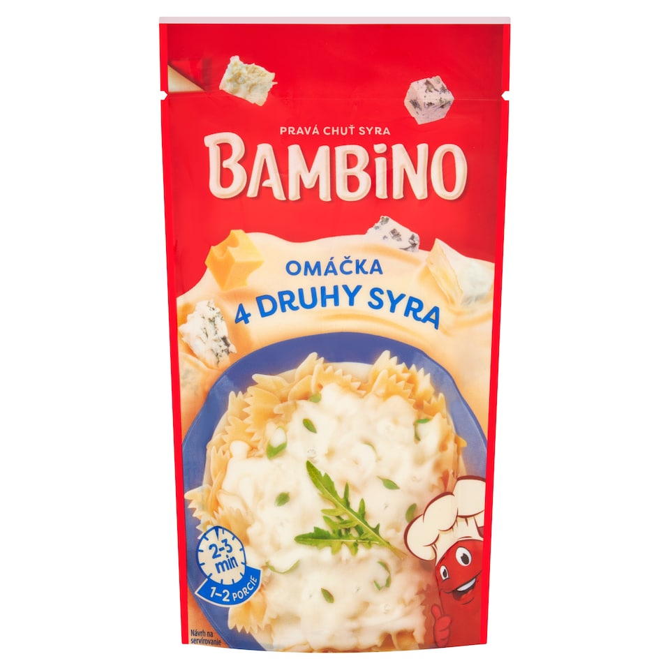 obrázok 1 z Bambino Omáčka 4 druhy syra 150 g