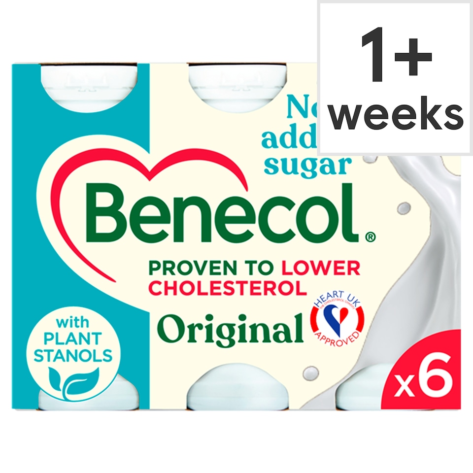 image 1 of Benecol Original No Added Sugar 6 x 67.5g