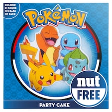 Pokemon Pikachu Celebration Party Cake - Raspberry and Vanilla