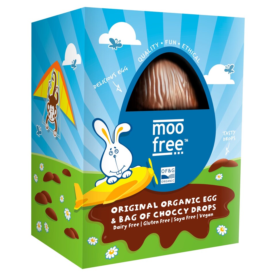 Moo Free From Original Egg And Drops 125G
