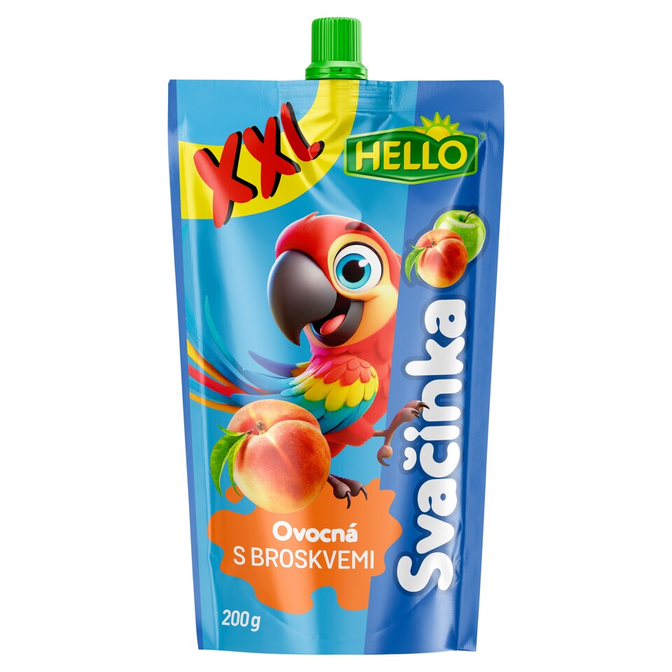 Hello Fruit Snack with Peaches 200g