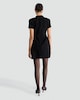 image 3 of F&F Short Sleeve Mini Dress in Black