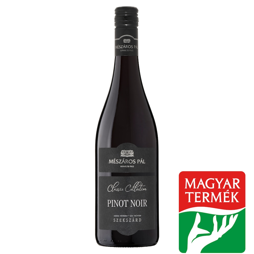Mészáros Pál Classic Collection Szekszárdi Pinot Noir száraz vörösbor 13,5% 0,75 l