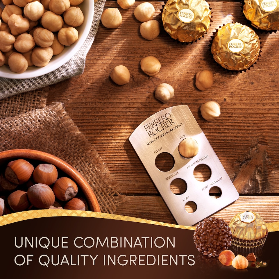 image 1 of Ferrero Rocher Boxed Chocolates 24 Pieces 300g