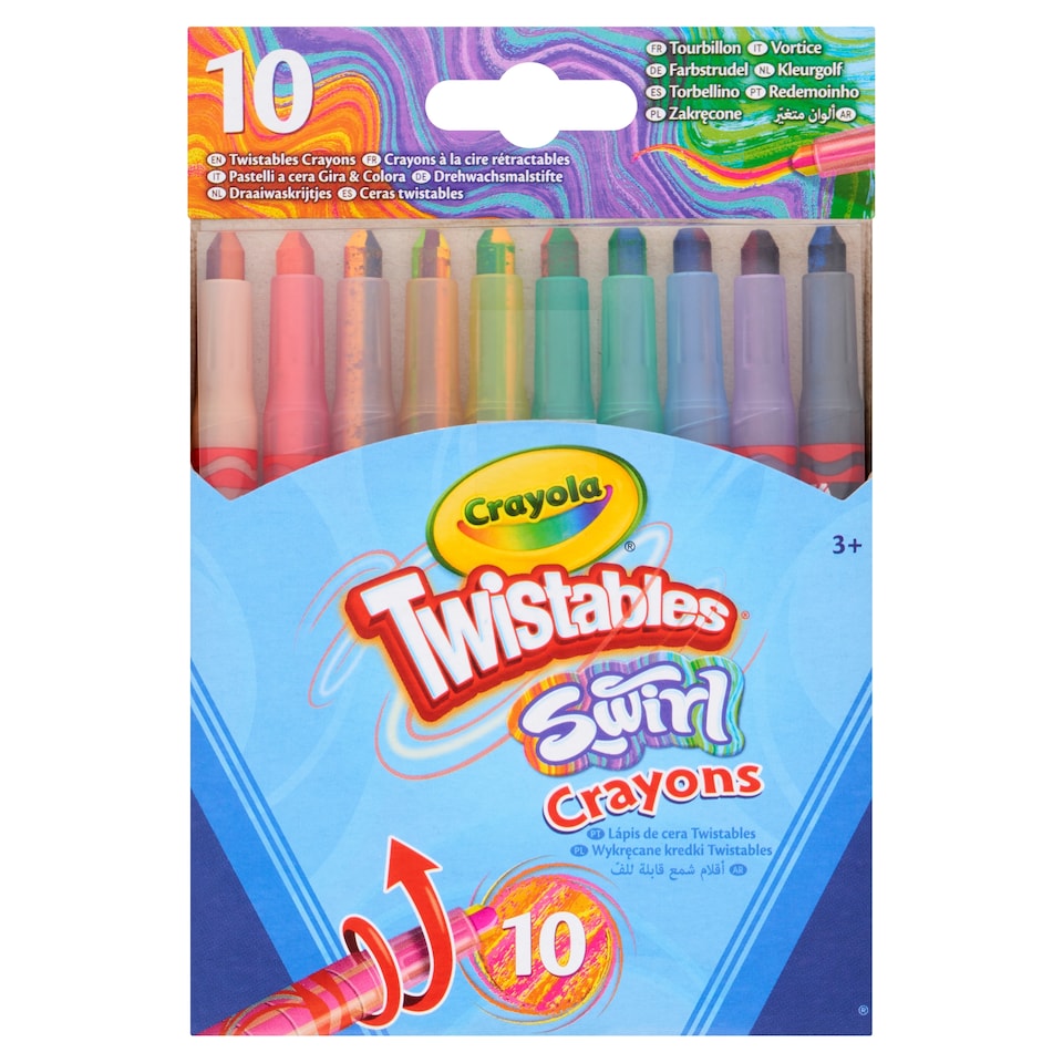 Crayola Twistable Swirl Crayons 10 pack