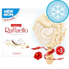 Ferrero Raffaello Ice Cream Sticks 3x90ml