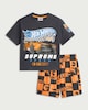 image 1 of Hot Wheels Pure Cotton Shorts Pyjama Set in Multi