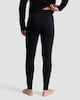 image 3 of F&F WARMPLUS™ Medium Warmth Ribbed Thermal Long Johns in Black