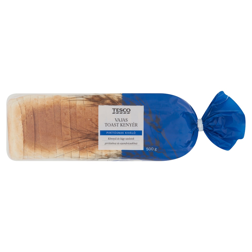 Tesco Toast Bread with Butter Flavour 500 g