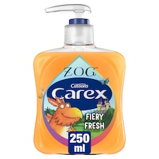 CAREX ZOG FIERY FRESH ANTIBACTERIAL HANDWASH 250ML