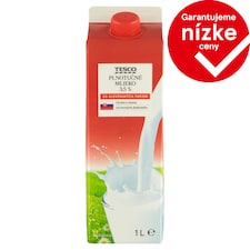 Tesco Plnotučné mlieko 3,5 % 1 l