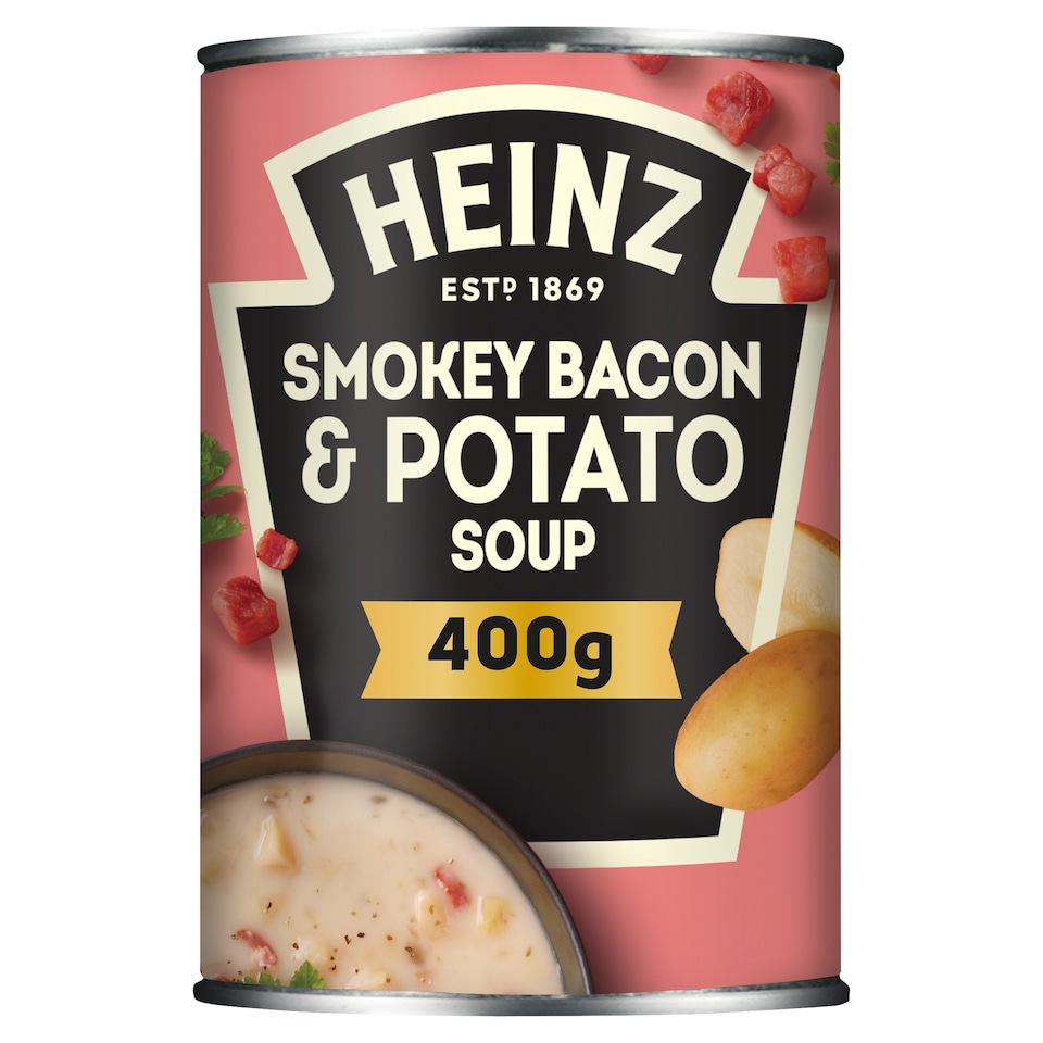 image 1 of Heinz Smokey Bacon & Potato Soup 400g