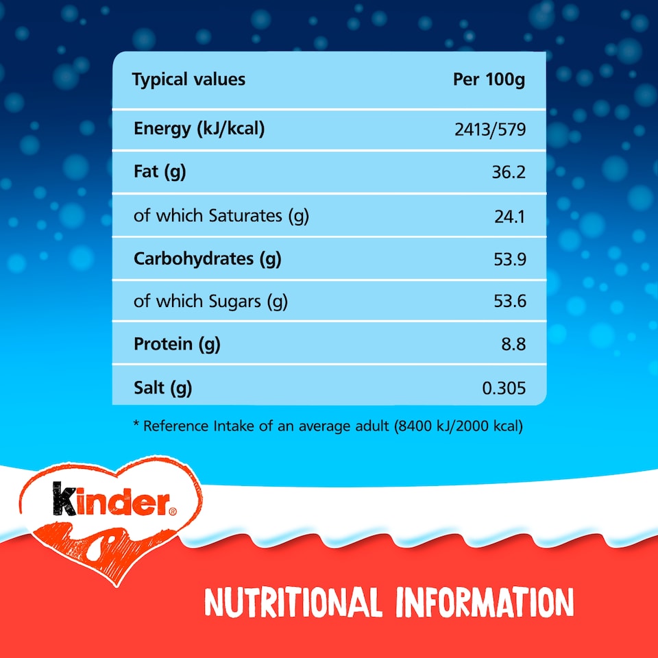 image 1 of Kinder Milk Chocolate Santa 110g