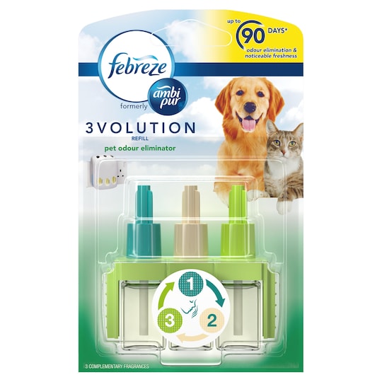 Ambi Pur 3Volution Pet Refill 20Ml Tesco Groceries