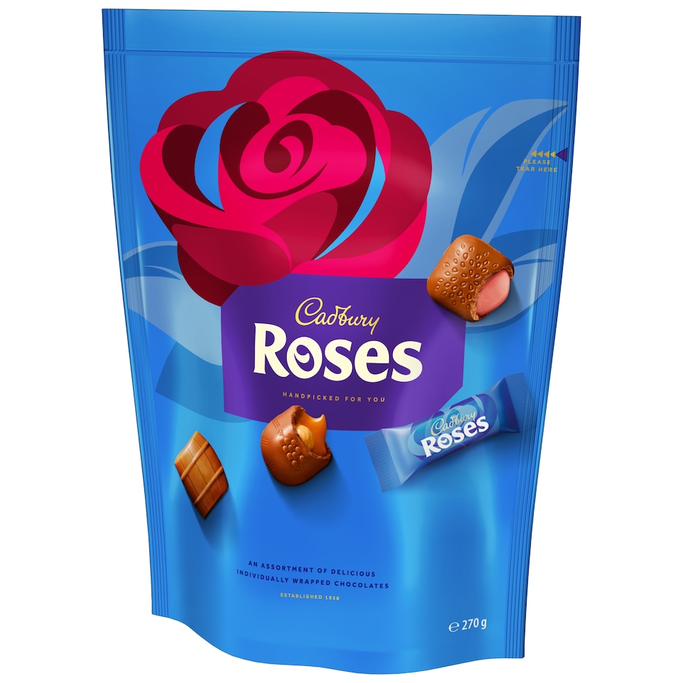 image 1 of Cadbury Roses Pouch 270g