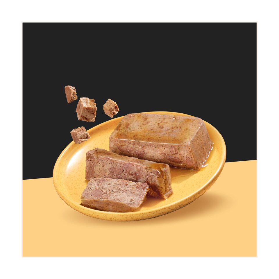 image 1 of CESAR Wet Dog Food Classic Terrine with Chicken in Loaf 4 x 300g