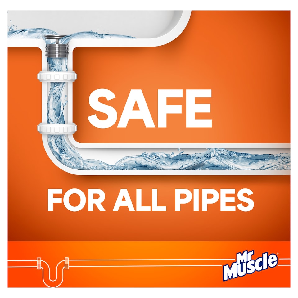 image 1 of Mr Muscle Gel Drain & Sink Unblocker 500ml