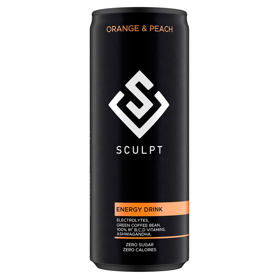 Sculpt Energy Drink Peach & Orange 250ml