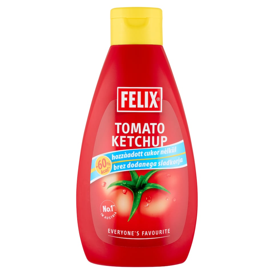 Felix ketchup hozzáadott cukor nélkül, édesítőszerrel édesítve 960 g