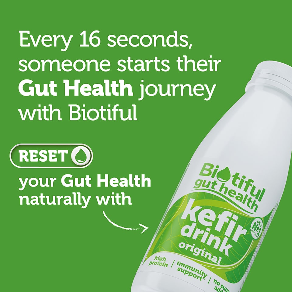 image 1 of Biotiful Gut Health Kefir Yogurt Rubie raspberry 350g