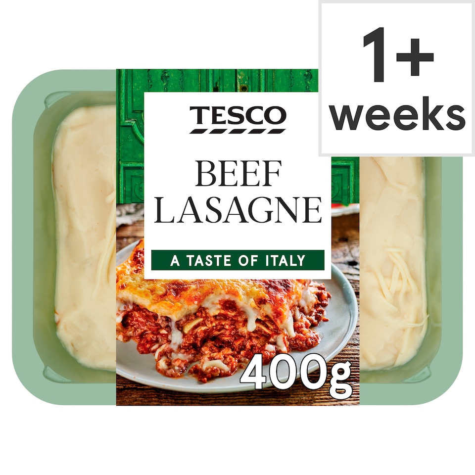 Tesco Beef Lasagne 400G