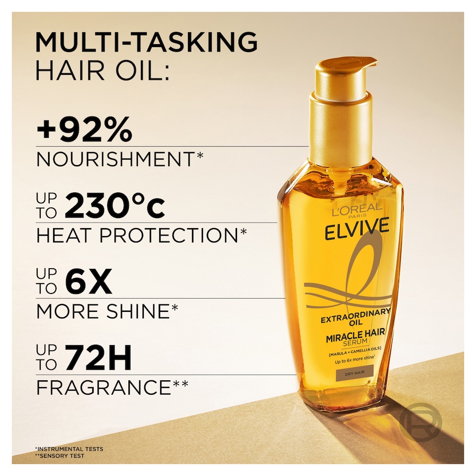 image 1 of L'Oreal Elvive Extraordinary Oil All Hair Types 100ml