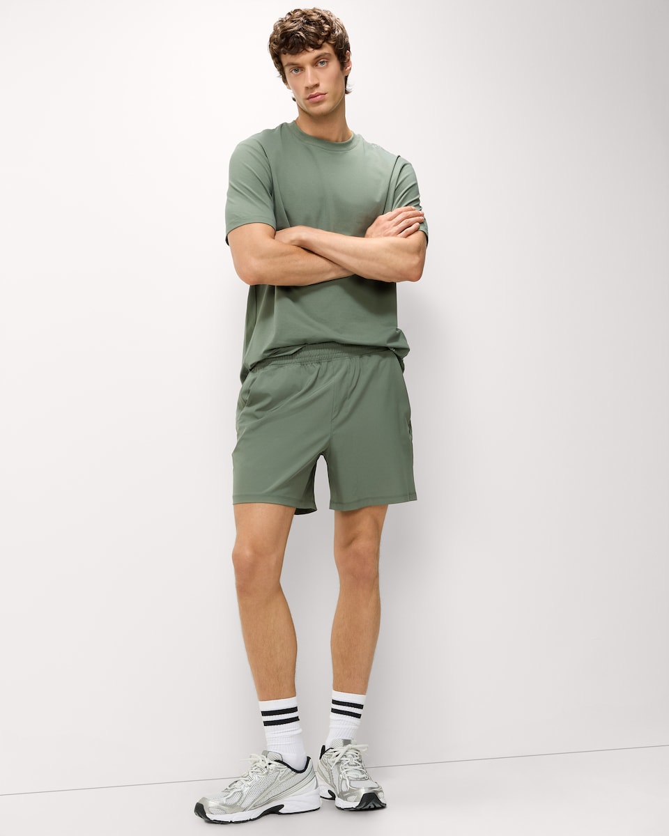 image 1 of F&F Active ULTRARUN Shorts in Khaki