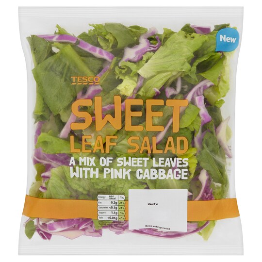 Tesco Sweet Leaf Salad 200g Tesco Groceries